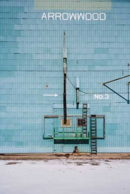No. 3 photographic print on canvas