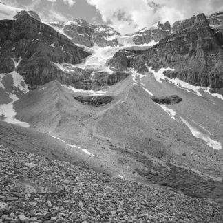 Stanley Glacier photographic print on canvas